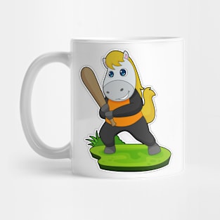 Horse Baseball Baseball bat Mug